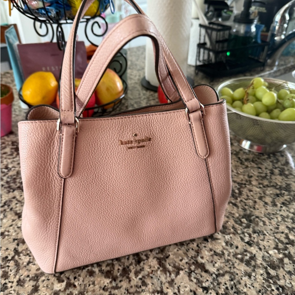 Kate Spade Pink Satchel with Structured Design